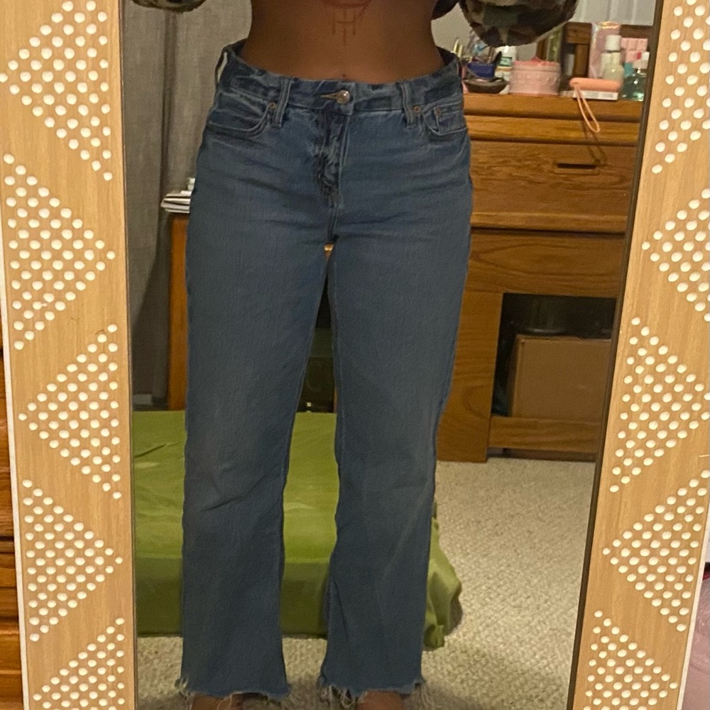 American Eagle strigid curvy stovepipe jeans